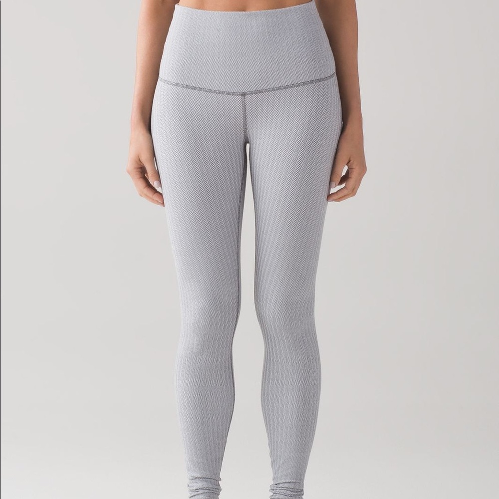 Lululemon Athletica Heathered Herringbone Leggings